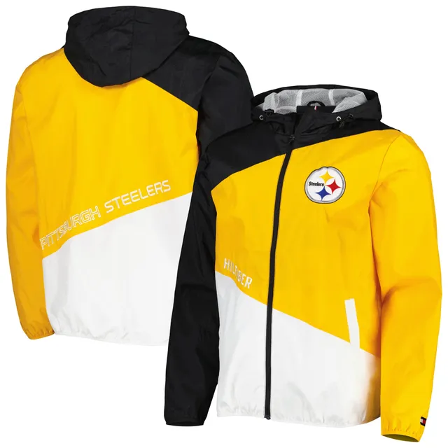 Antigua Men's Pittsburgh Steelers Glacier Gold Quarter-Zip Pullover