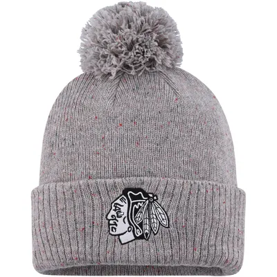 adidas Blackhawks Speckle Knit Hat - Women's