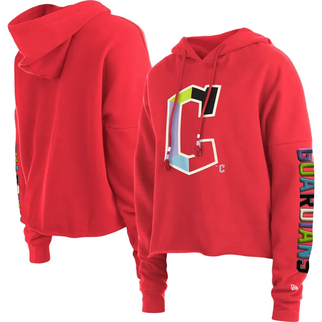 Lids New York Giants Era Colorblock Current Pullover Hoodie - Red