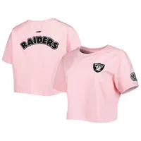 Pro Standard Raiders Cropped Boxy T-Shirt - Women's