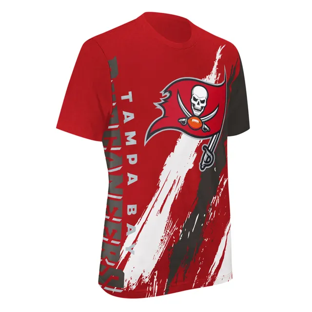 Starter Men's Red Tampa Bay Buccaneers Halftime Long Sleeve T-Shirt