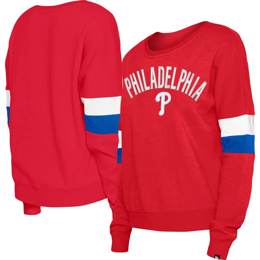 New Era Phillies Game Day Crew Pullover Sweatshirt - Women's