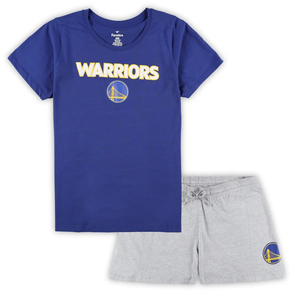 Fanatics Warriors Plus T-Shirt & Shorts Combo Set - Women's