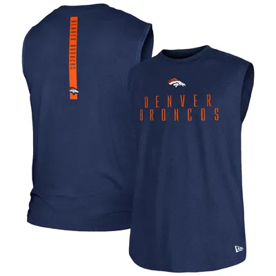 New Era Broncos Team Muscle Tank Top - Men's