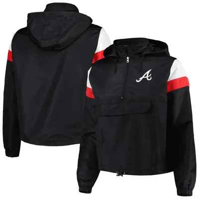 Profile Braves Plus Anorak Quarter-Zip Hoodie - Women's