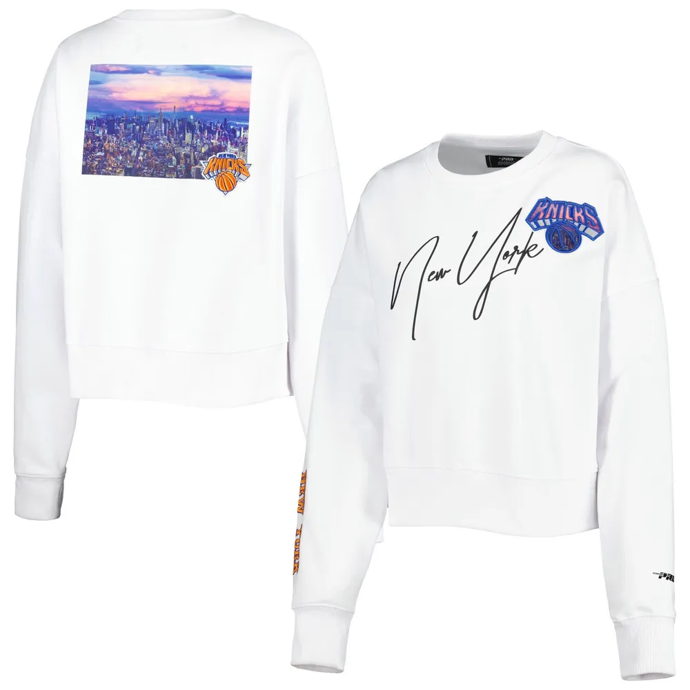 Pro Standard Knicks City Scape Pullover Sweatshirt - Women's