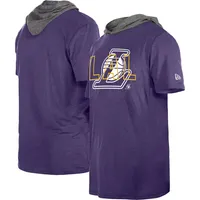 New Era Lakers Active Hoodie T-Shirt - Men's