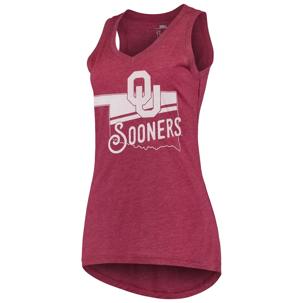 Pressbox Oklahoma Ferris Melange V-Neck Tank Top - Women's