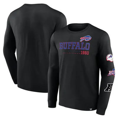 Fanatics Bills High Whip Pitcher Long Sleeve T-Shirt - Men's