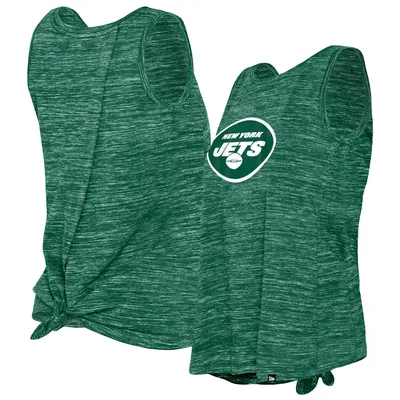 New Era Jets Space Dye Tie-Back Tank Top - Women's