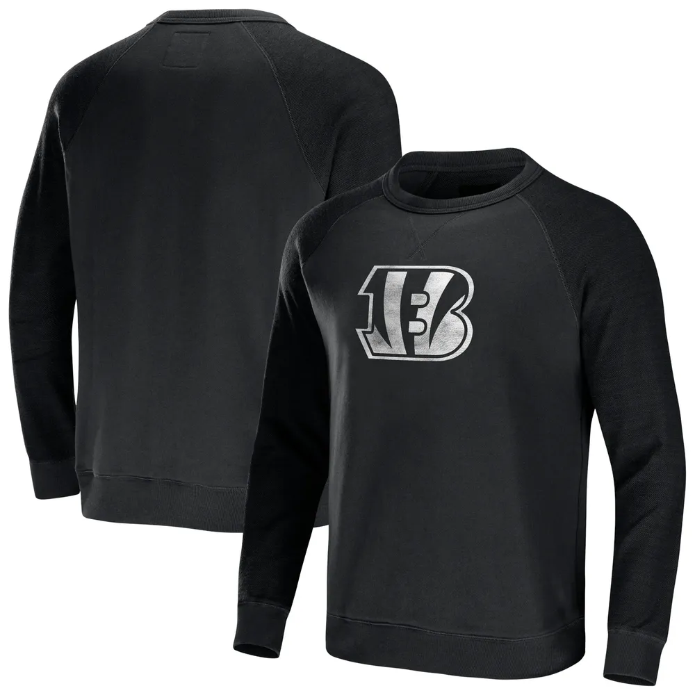 NFL Team Apparel Youth Cincinnati Bengals Rash Guard Black T-Shirt