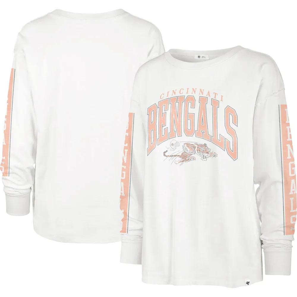 47 Brand Bengals StatementLong Sleeve T-Shirt - Women's