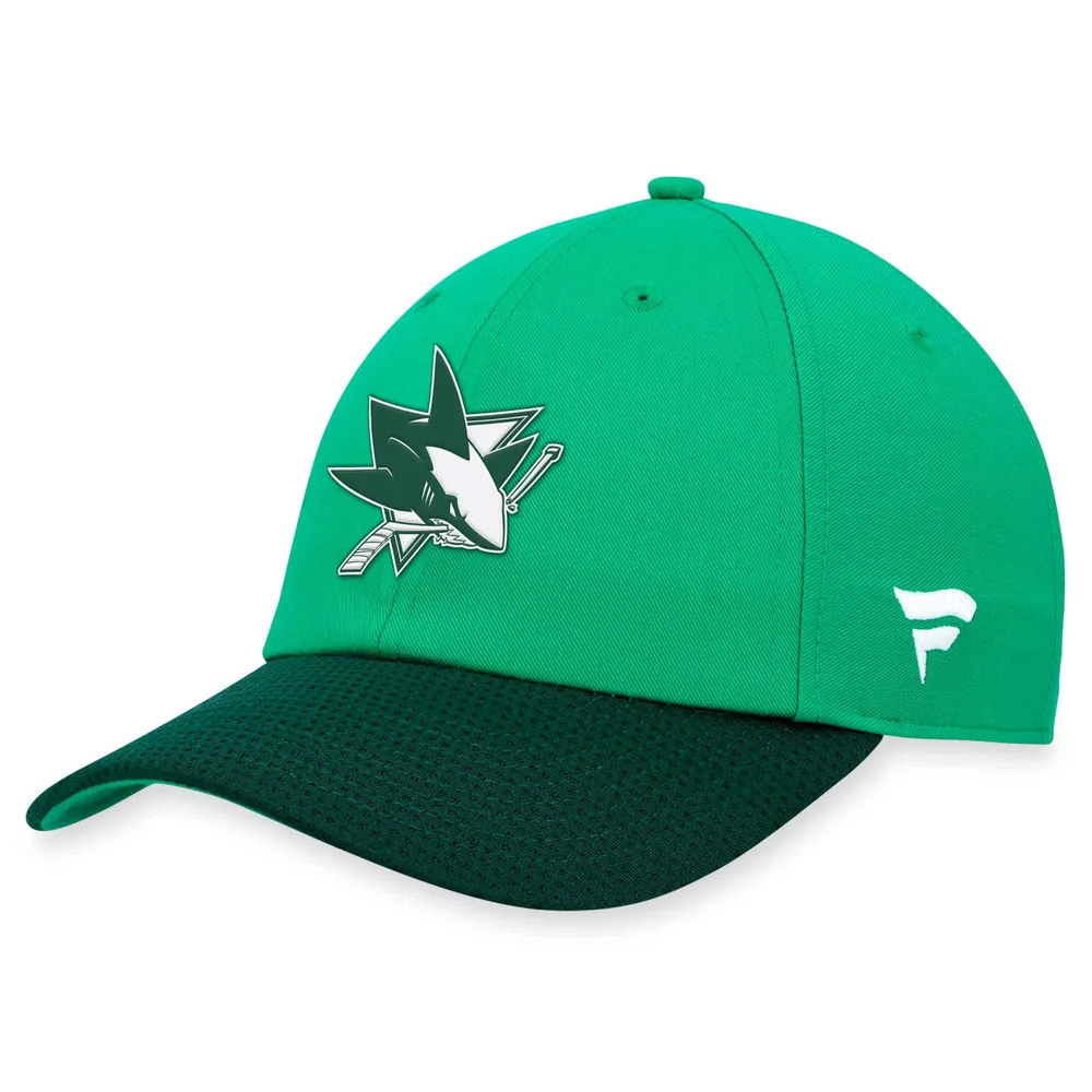 Fanatics Sharks St. Patrick's Day Adjustable Hat - Men's