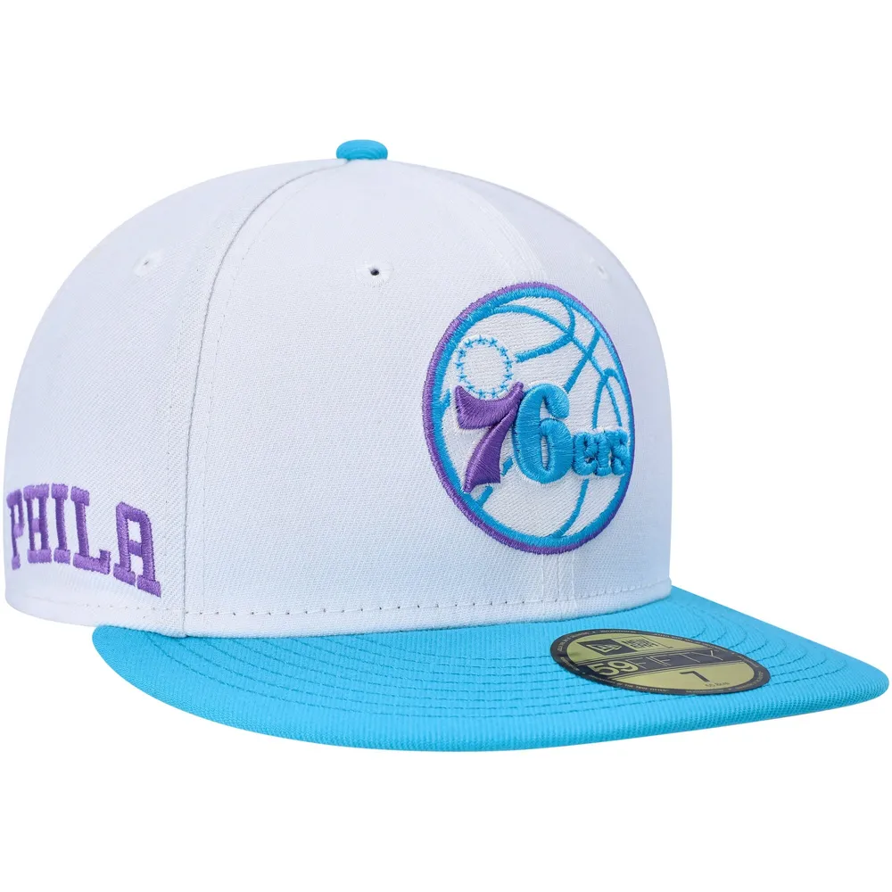 New Era 76ers Vice Side Patch 59FIFTY Fitted Hat - Men's