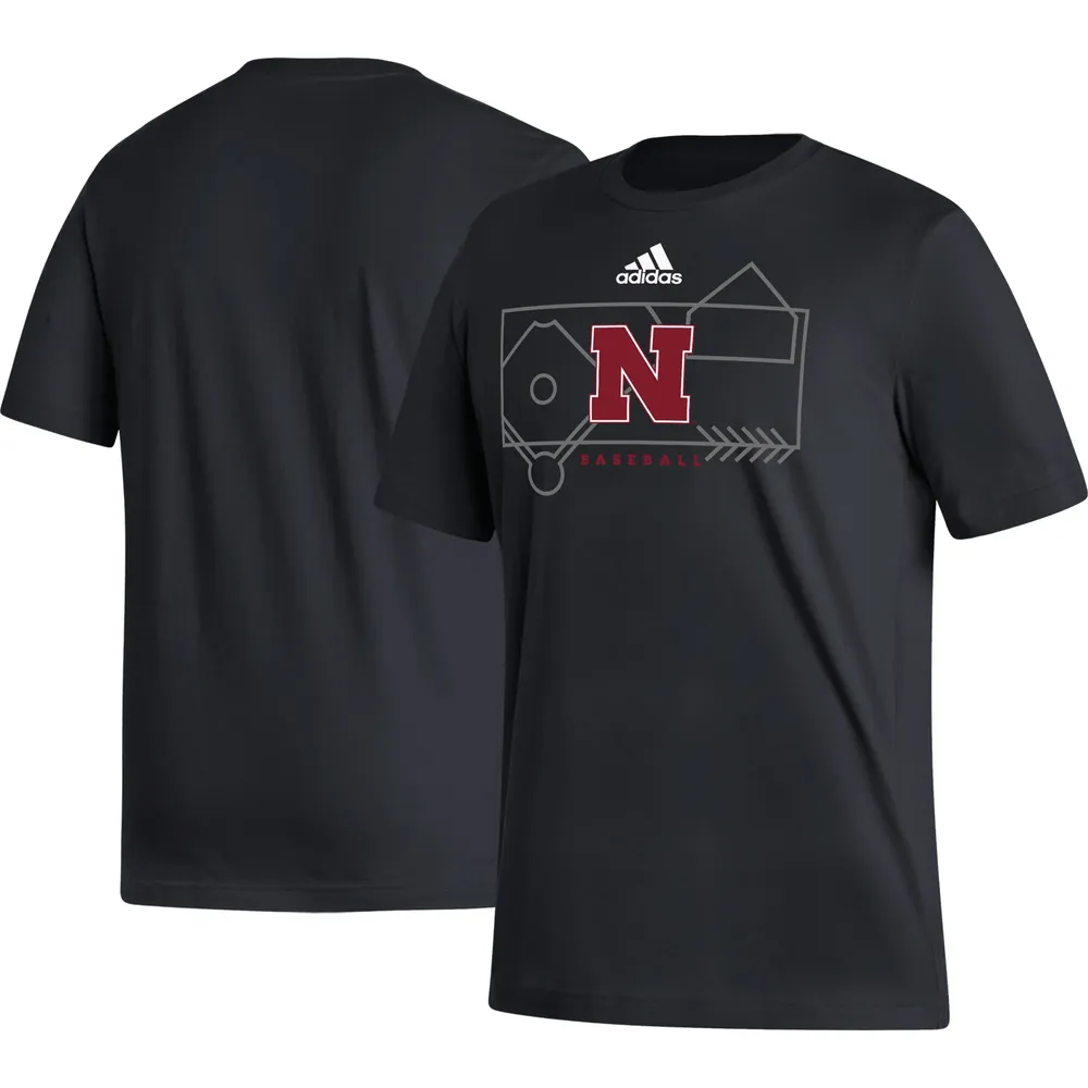 adidas Nebraska Locker Lines Baseball Fresh T-Shirt - Men's