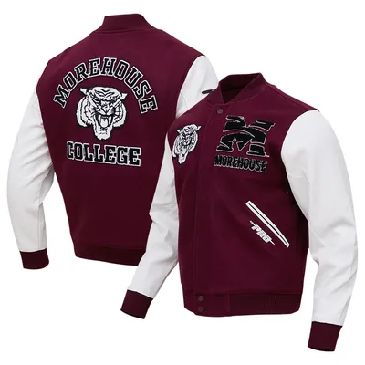 Pro Standard Morehouse Classic Wool Full-Zip Varsity Jacket - Men's