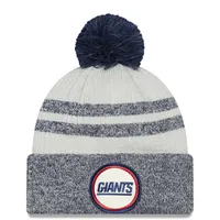 New Era Giants 2022 Sideline Historic Pom Knit Hat - Men's