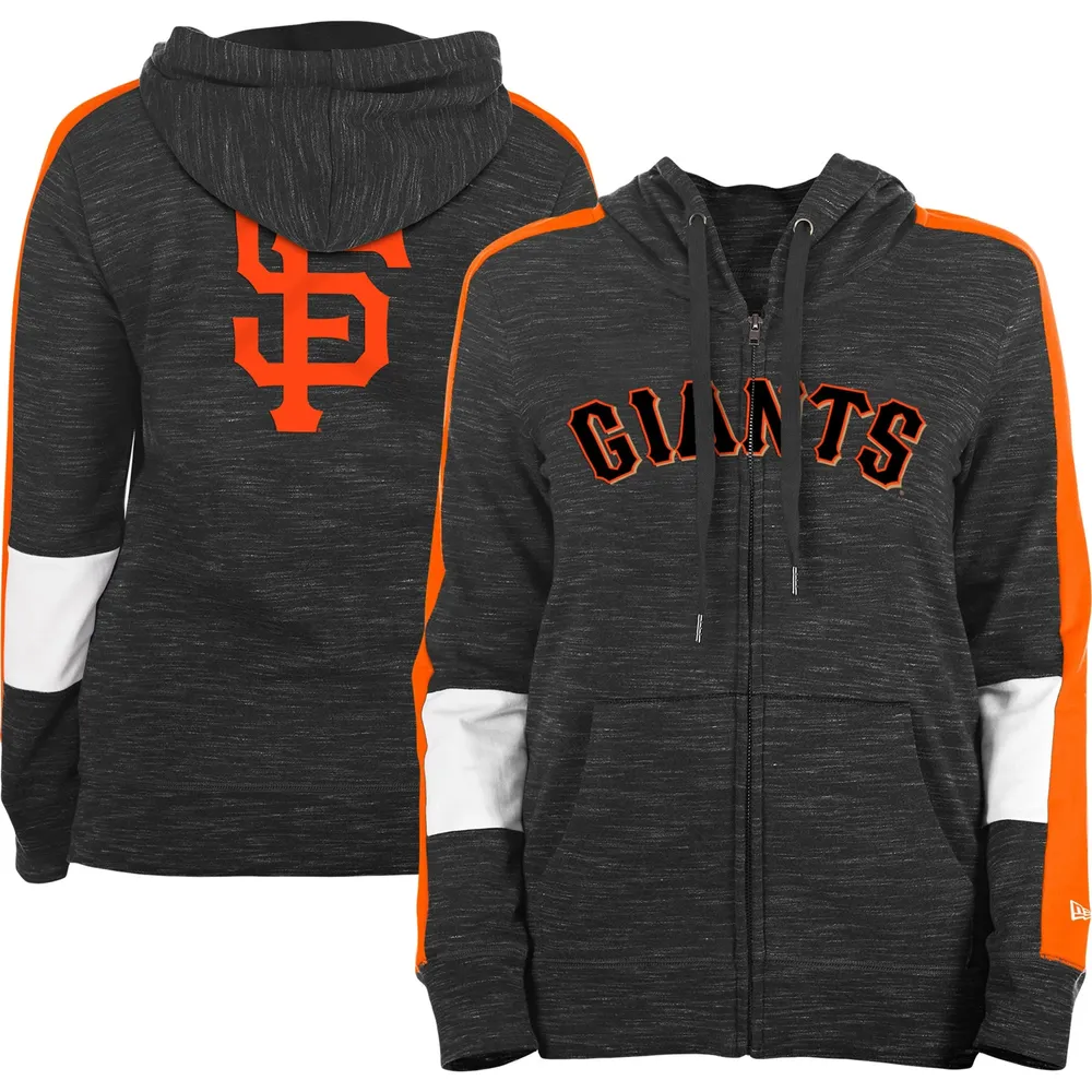 New Era Giants Colorblock Full-Zip Hoodie - Women's