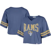 47 Brand Rams Fanfare Sport V-Neck Crop Top - Women's