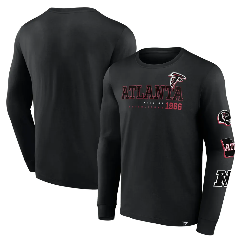 Atlanta Falcons Fanatics Branded Home Stretch Team T-Shirt - Black