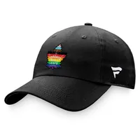 Fanatics Maple Leafs Team Logo Pride Adjustable Hat - Men's