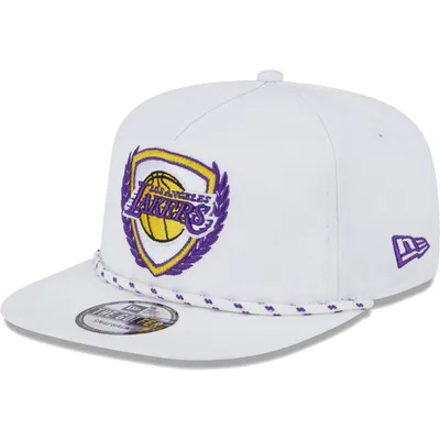 New Era Lakers The Golfer Crest Snapback Hat - Men's