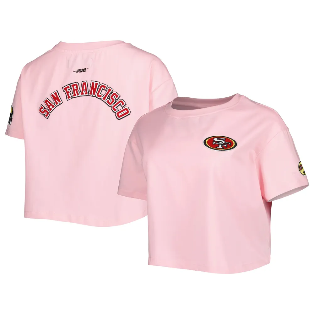 Pro Standard 49ers Cropped Boxy T-Shirt - Women's