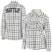 WEAR by Erin Andrews Plaid Button-Up Shirt Jacket - Women's