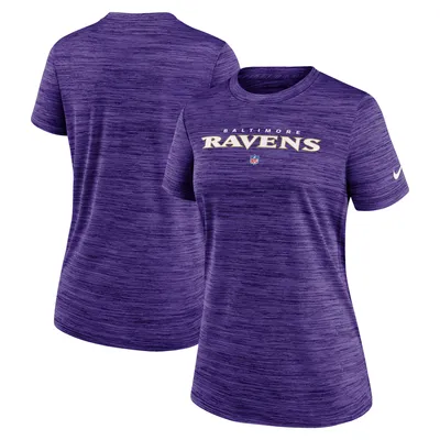 Nike Ravens Sideline Velocity T-Shirt - Women's