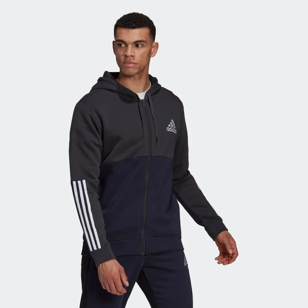 adidas Essentials Colorblock Fleece Full-zip
