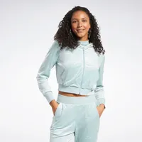 Reebok Classics Energy Q4 Velour Zip-up