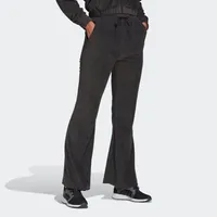 adidas Hyperglam Rib Velour Flared Leg Joggers
