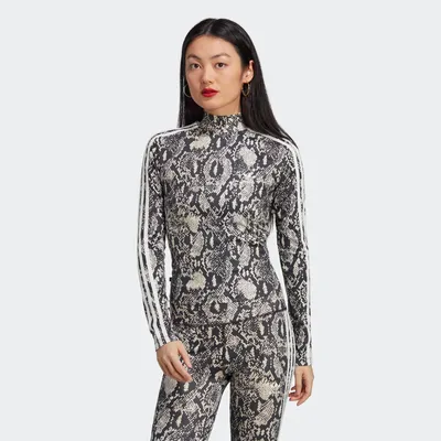 adidas Reg Allover Print Long Sleeve
