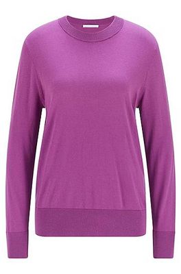 Pull Relaxed Fit en coton mélang