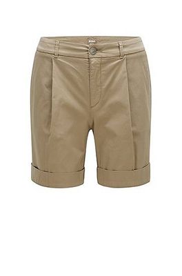 Short chino Relaxed Fit en coton stretch biologique