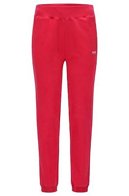 Pantalon de survêtement Regular Fit en molleton de coton mélangé