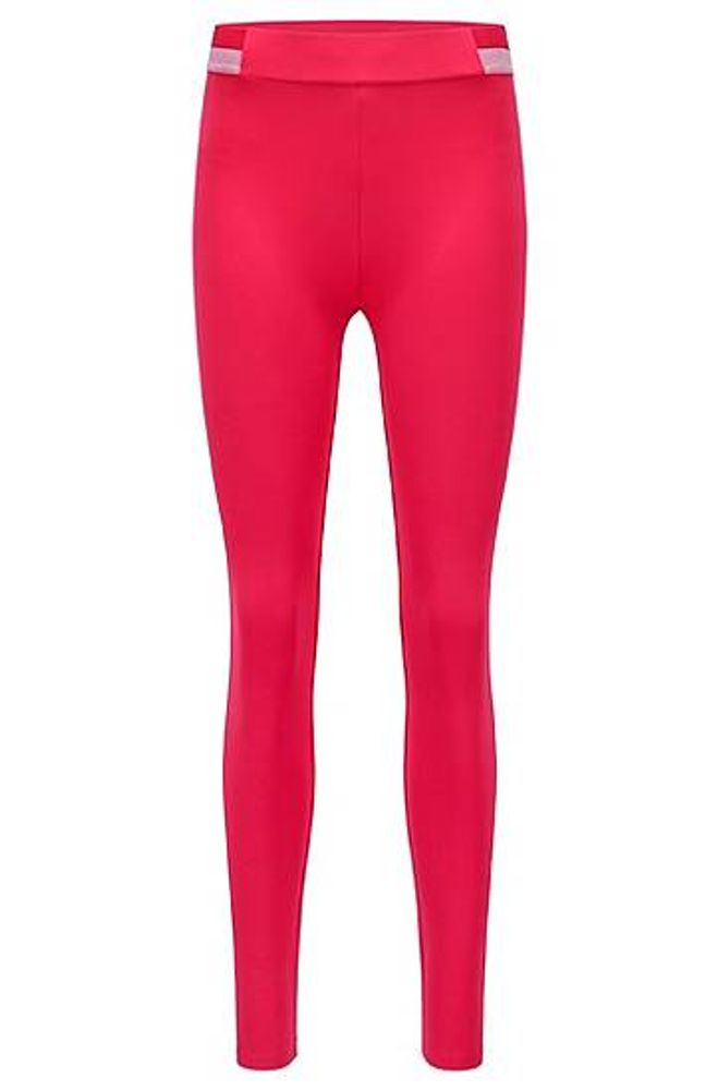 Legging super stretch avec taille à rayures