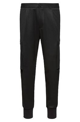 Pantalon cargo Slim Fit en flanelle stretch