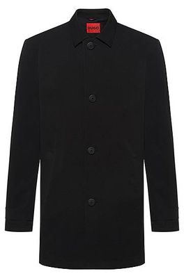 Manteau Slim Fit en tissu déperlant performant