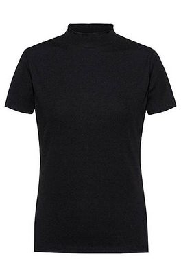 Top Slim Fit en jersey stretch côtelé