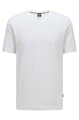 T-shirt en jersey de coton avec logo imprimé en gomme