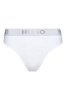 String en coton stretch avec taille à logo