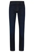 Jean Regular Fit en denim stretch confortable bleu foncé