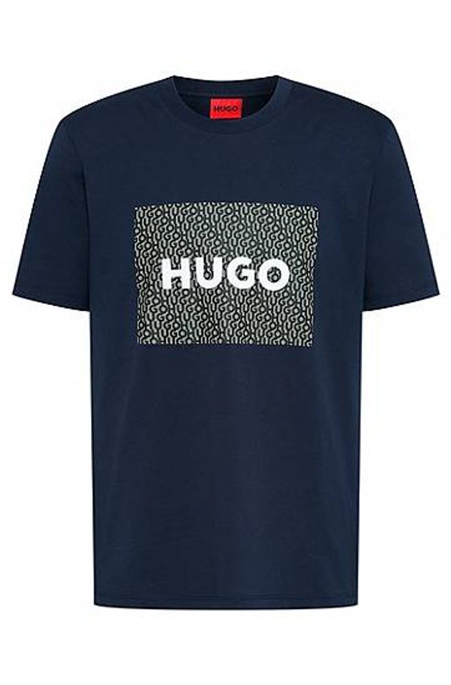 T-shirt Regular Fit en jersey de coton avec imprimé logo