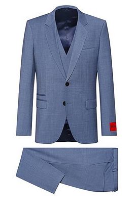 Costume trois pièces Extra Slim Fit en tissu stretch