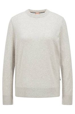 Pull Relaxed Fit en coton