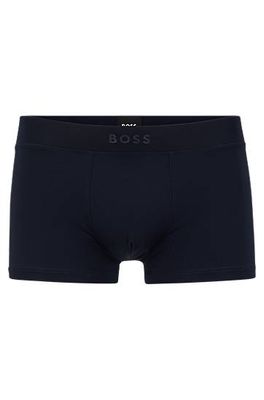 Boxer court en microfibre stretch
