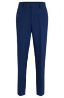 Pantalon Regular Fit en laine vierge stretch