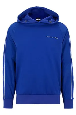 Porsche x BOSS Sweat à capuche déperlant en coton mélangé merceris