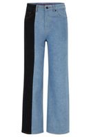 Jean large Modern Fit à empiècement contrastant